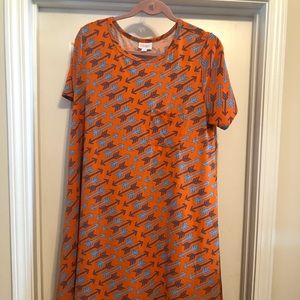 Lularoe Carly dress size large